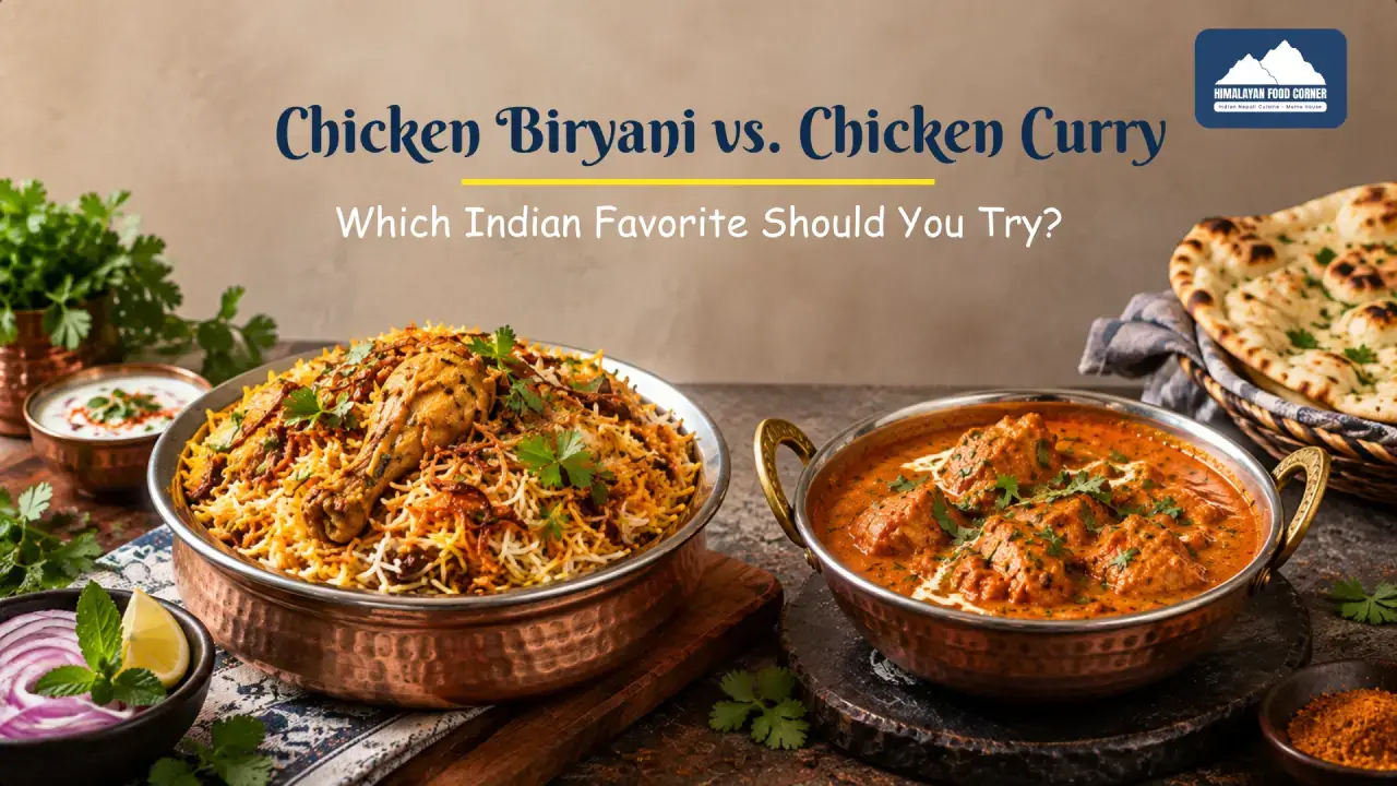 Chicken Biryani vs. Chicken Curry